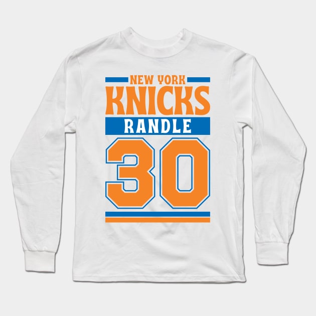 New York Knicks Randle 30 Limited Edition Long Sleeve T-Shirt by Astronaut.co